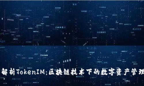 深入解析TokenIM：区块链技术下的数字资产管理平台